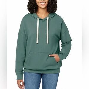 Buffalo David Bitton Size S Womens Super Soft Hoodie w/ Kangaroo Pocket Jade